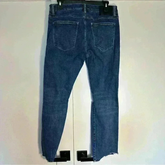 NEUW Men’s Iggy Skinny distressed raw hem medium wash jean size 32x32 designer - Picture 6 of 10